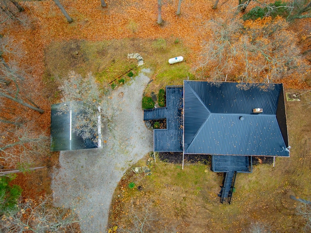 3897 Sand Rd, Port Austin, MI 48467 - aerial view of property and surrounding area