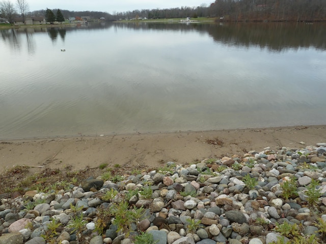 view of water feature