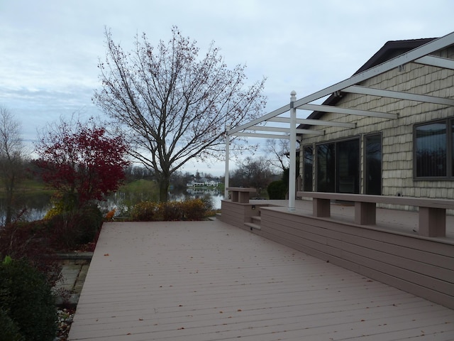 14600 W Diane Dr, Camden, MI 49232 - view of wooden deck