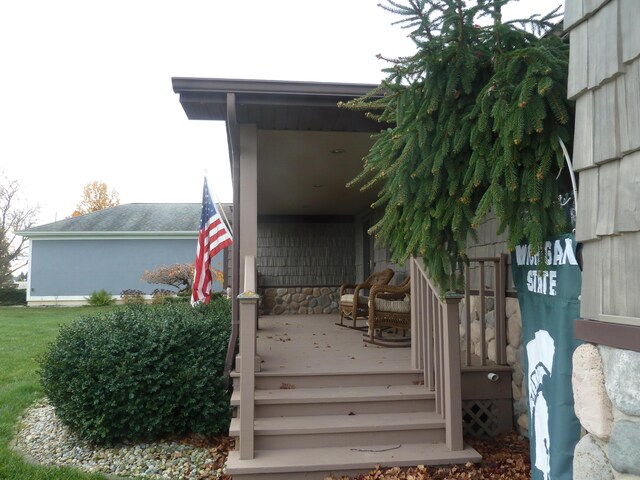 14600 W Diane Dr, Camden, MI 49232 - view of doorway to property