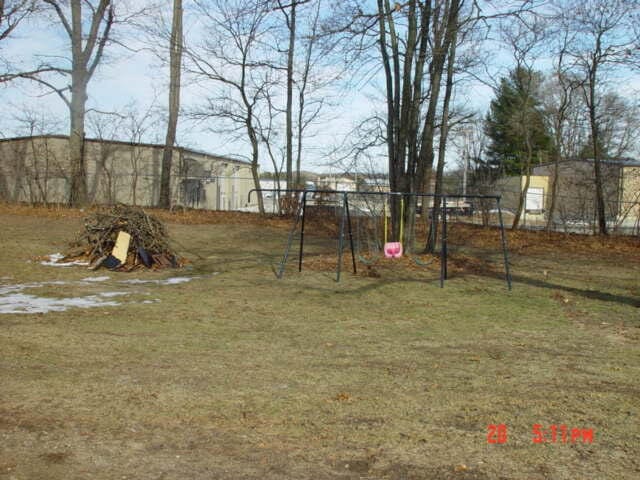 view of yard featuring a playground