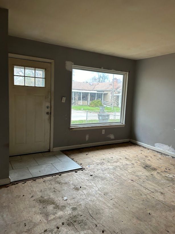 entrance foyer with a wealth of natural light