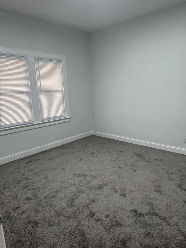 empty room with carpet floors