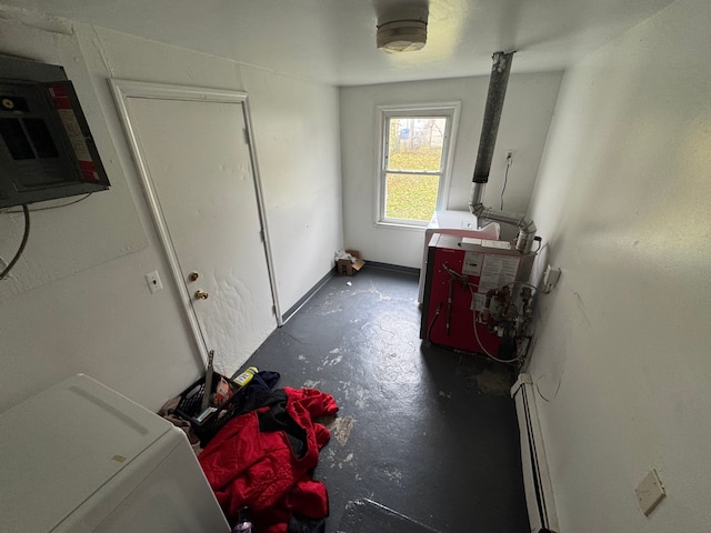 view of laundry area