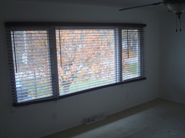 interior space with carpet floors