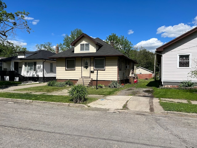 view of bungalow-style house