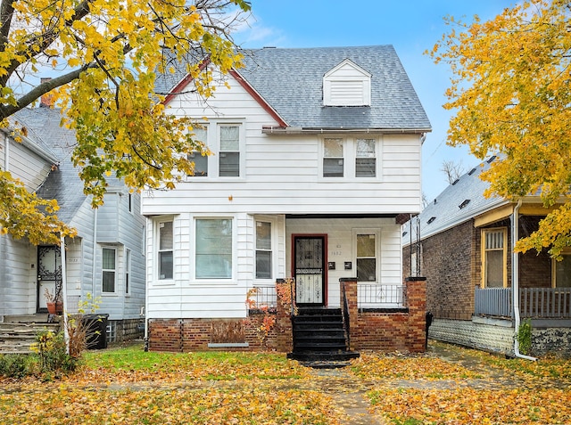 view of front of house featuring a porch