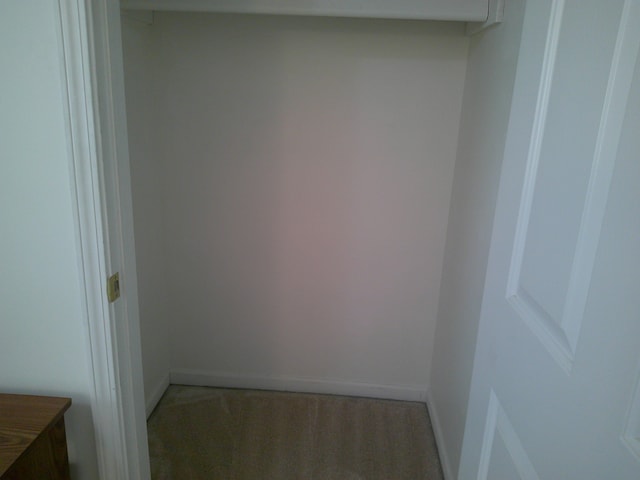 view of closet