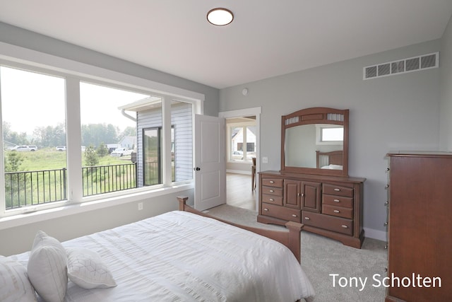 5184 Blendon Meadow Cir Unit 47, Hudsonville, MI 49426 - bedroom with light carpet and baseboards