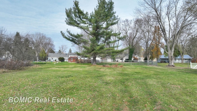 view of yard