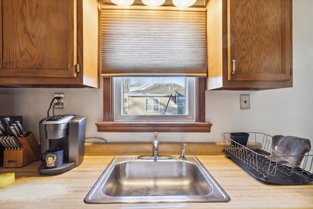 kitchen with sink