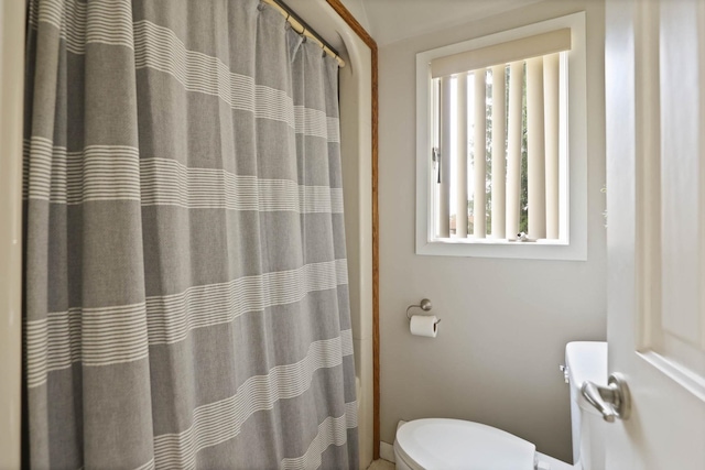 bathroom with toilet