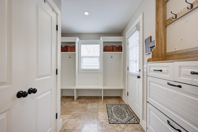 view of mudroom