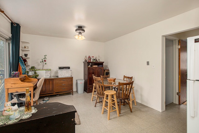 view of dining area