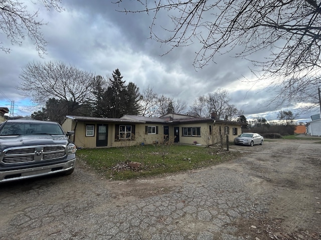 view of front of house