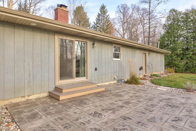 exterior space featuring a patio area