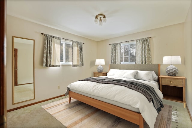 bedroom featuring carpet floors