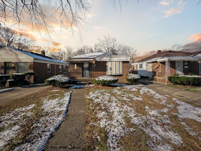 view of front of house