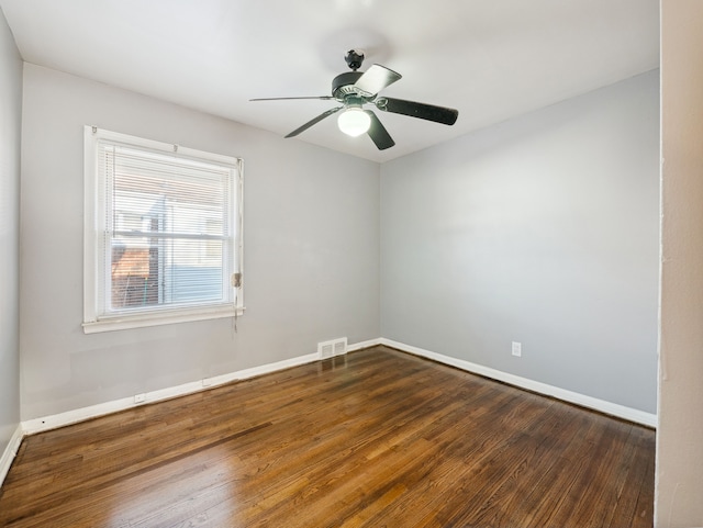 20019 Westbrook St, Detroit, MI 48219 - spare room with dark wood-style floors and baseboards