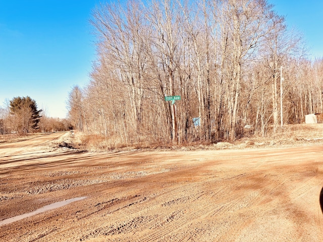 view of road