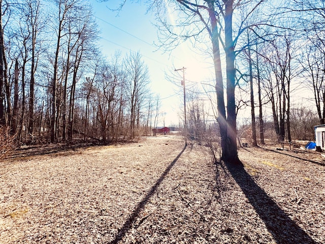 view of road