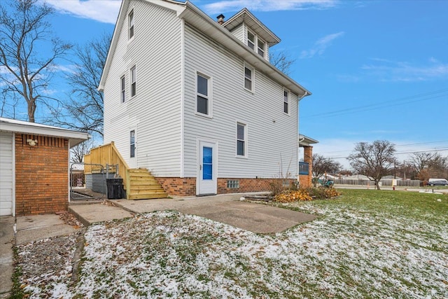 view of rear view of house