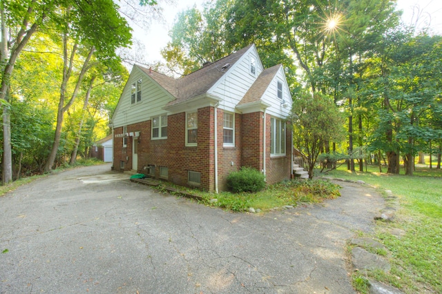 view of property exterior