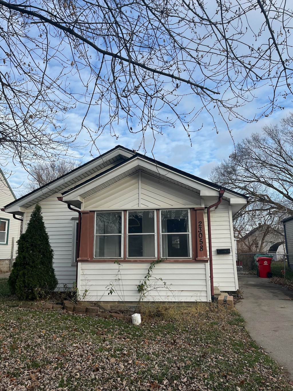 view of side of home