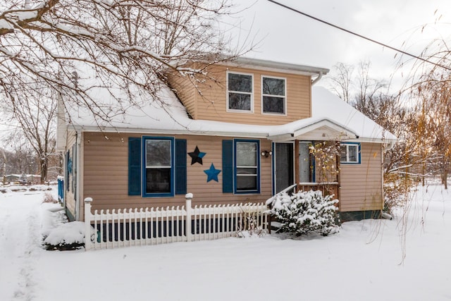 view of front of house