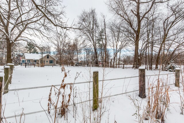 53075 M 51 N, Dowagiac, MI 49047 - view of yard covered in snow