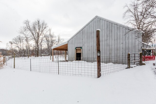 53075 M 51 N, Dowagiac, MI 49047 - view of snow covered structure