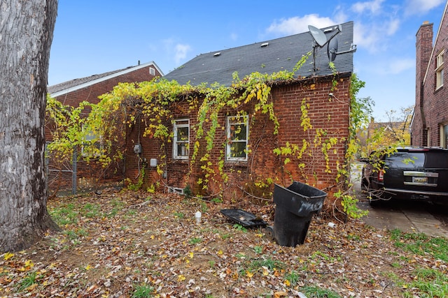 view of rear view of house