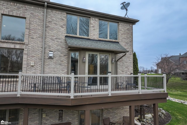 view of rear view of house