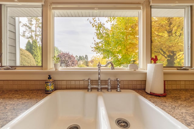 room details featuring sink