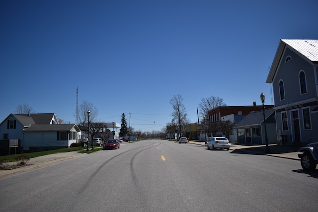 view of road