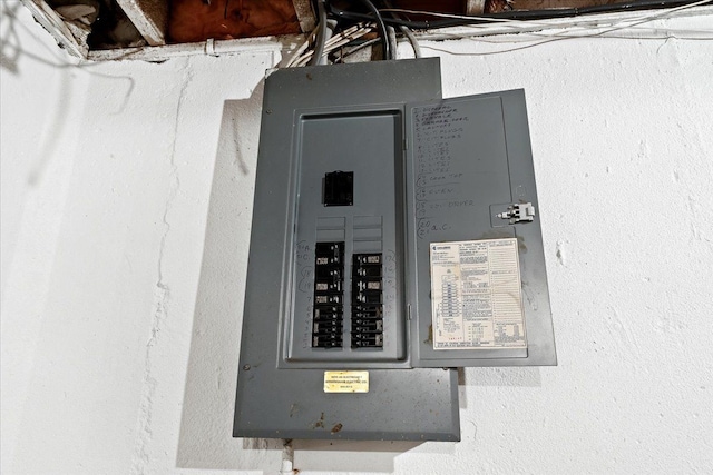 utilities with electric panel