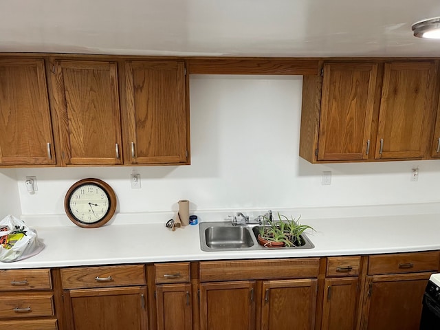 kitchen featuring sink