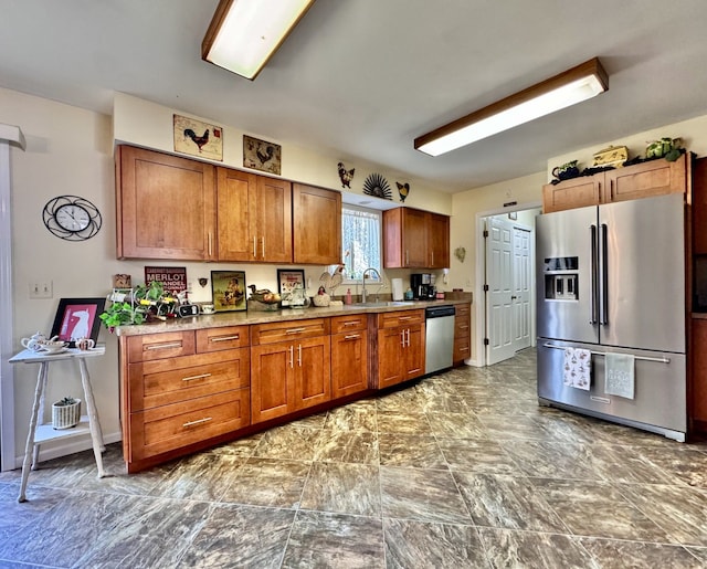 kitchen featuring sink and stainless steel appliances