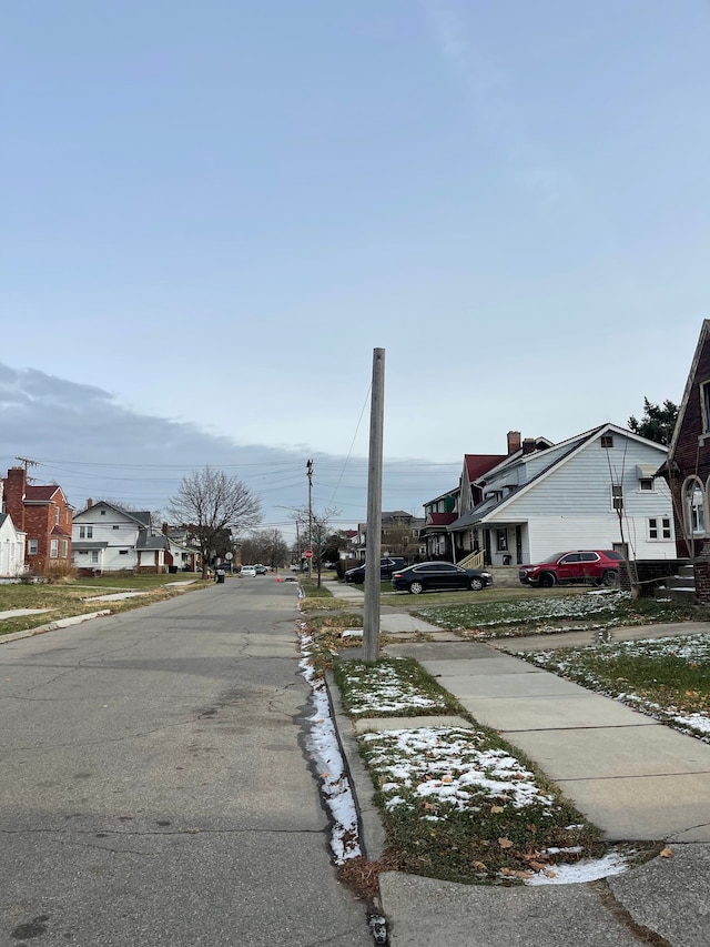 view of street