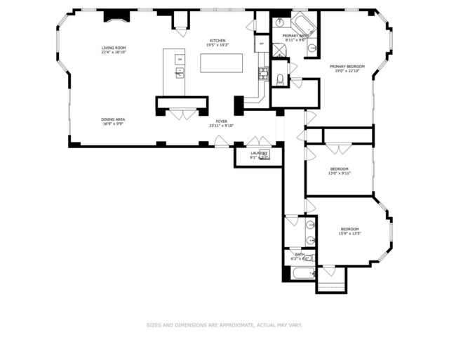 200 Lake St Unit 3B, Saint Joseph, MI 49085 - view of property floor plan