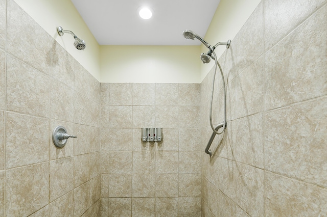 9078 N Ferris Ave, Bitely, MI 49309 - bathroom with tiled shower