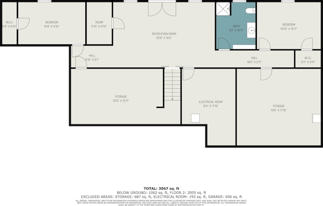 7580 River Rd, Evart, MI 49631 - floor plan / room layout