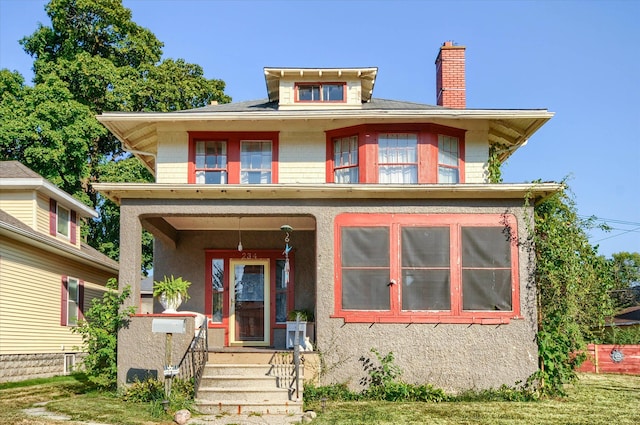 view of front facade