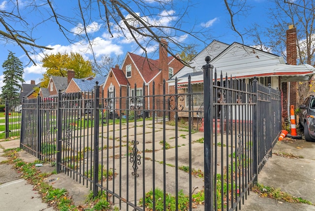 view of gate