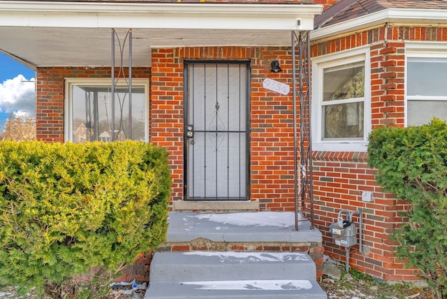 view of property entrance