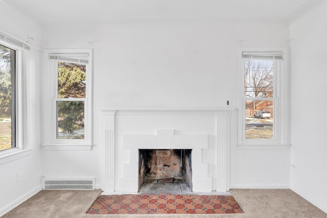 interior details featuring carpet