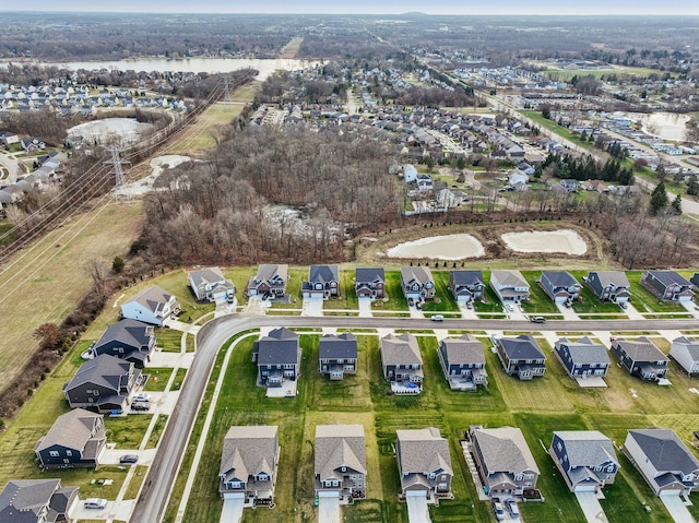 2785 Tulip Way, Commerce Twp, MI 48382 - aerial overview of property's location featuring nearby suburban area