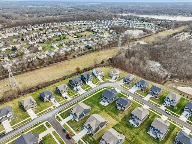 2785 Tulip Way, Commerce Twp, MI 48382 - aerial view of property and surrounding area with nearby suburban area