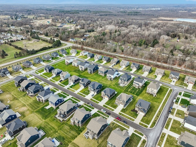2785 Tulip Way, Commerce Twp, MI 48382 - aerial overview of property's location featuring nearby suburban area