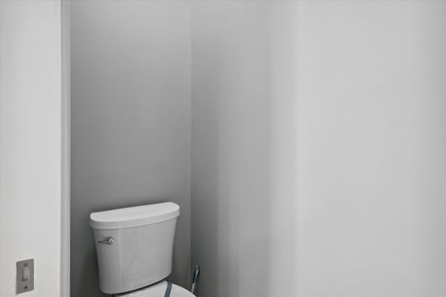 bathroom featuring toilet